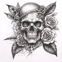 trade and thinking tattoo design idea