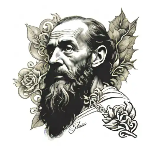 St. Jude Thaddeus tattoo design idea