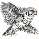 Kestrel tattoo design idea