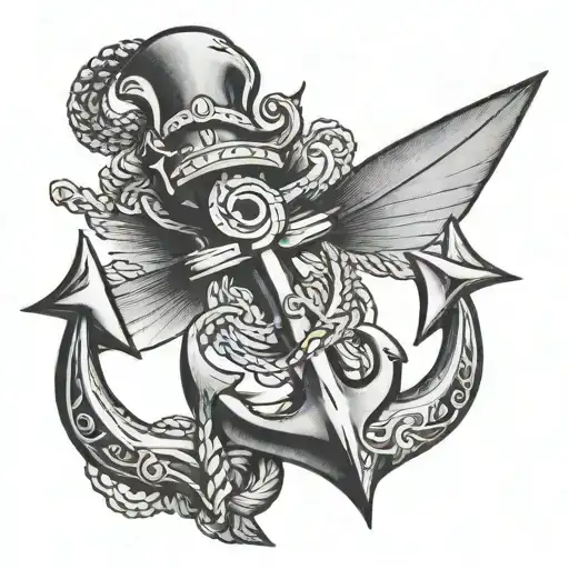 anchor 999 tattoo made tattoo design idea