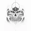 rinnegan  tattoo design idea