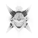 rinnegan  tattoo design idea