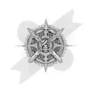 Nirvana with pills tattoo design idea