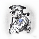 marine corps, electrical engineering, hunting, guns tattoo design idea