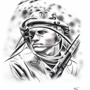 marine corps, electrical engineering, hunting, guns tattoo design idea