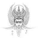 mahadev  tattoo design idea