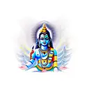 mahadev  tattoo design idea