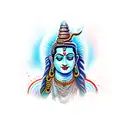 mahadev  tattoo design idea