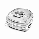 Nostalgic suitcase adorned with quirky stickers.Inside, a guitar strums, a Volkswagen Beetle car soars, a skateboard gli tattoo design idea