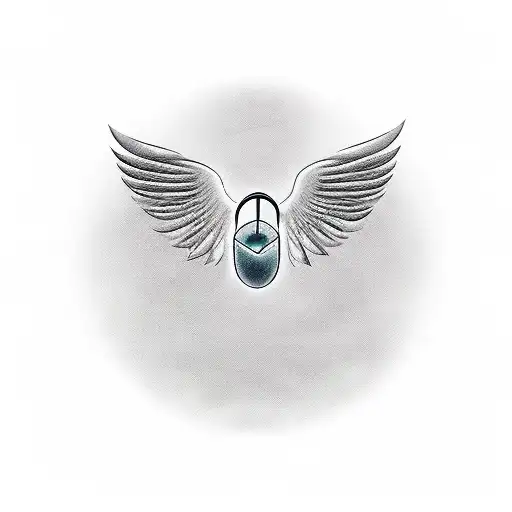 dove, angel wings, halo, #30, #9, soccer, February 26th, 2022, clouds, God tattoo design idea