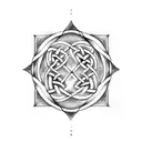 Celtic Knot tattoo design idea