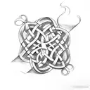 Celtic Knot tattoo design idea