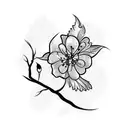 Cherry Blossom tattoo design idea