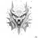 lobo tattoo design idea