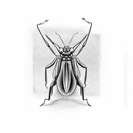 Praying Mantis tattoo design idea