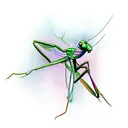 Praying Mantis tattoo design idea