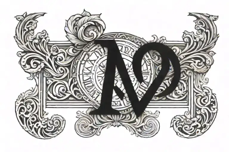 roman numerals for december 4th 1970 tattoo design idea