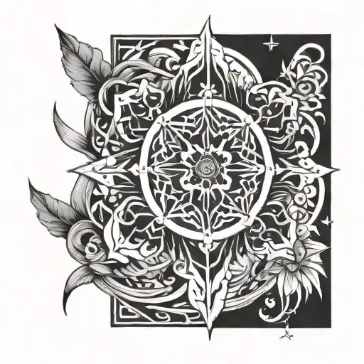 cybersigil design opium tattoo design idea