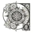 cybersigil design opium tattoo design idea