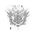 Juice WRLD tattoo design idea