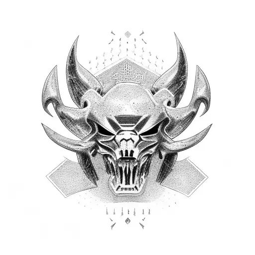 Cadillac cruising through the streets of Los Angeles tattoo design idea