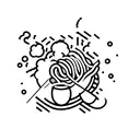 noodle soup tattoo design idea