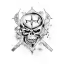 resident evil tattoo design idea