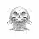 computer, computador, cpu, tecnología  tattoo design idea