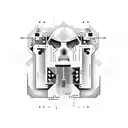 computer, computador, cpu, tecnología  tattoo design idea