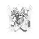 How can man die better Than facing fearful odds, For the ashes of his fathers, And the temples of his gods tattoo design idea