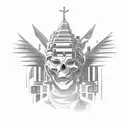 How can man die better Than facing fearful odds, For the ashes of his fathers, And the temples of his gods tattoo design idea