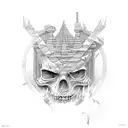 How can man die better Than facing fearful odds, For the ashes of his fathers, And the temples of his gods tattoo design idea