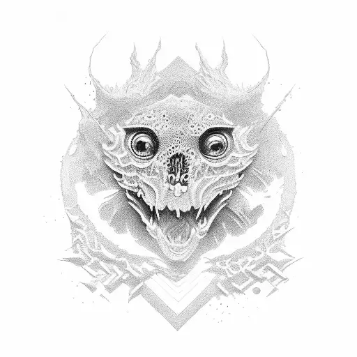 baki hanma  tattoo design idea