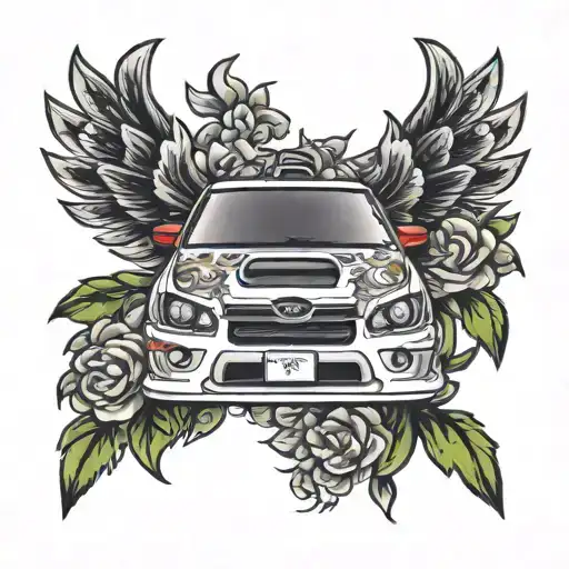 Farsh and 24 15 7 8 2002 wrx imprez tattoo design idea