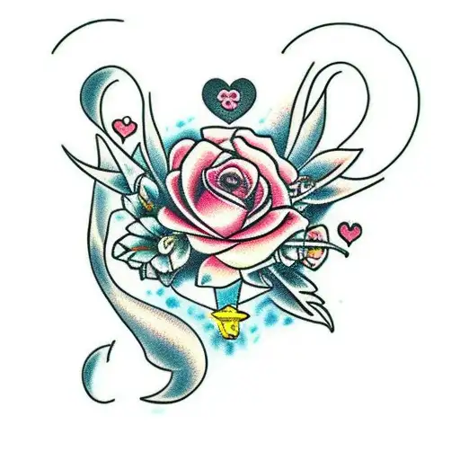 if youlove something let it go tattoo design idea