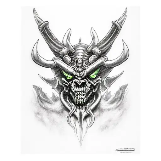 Illidan, Kerigan and Butcher from Diablo tattoo design idea