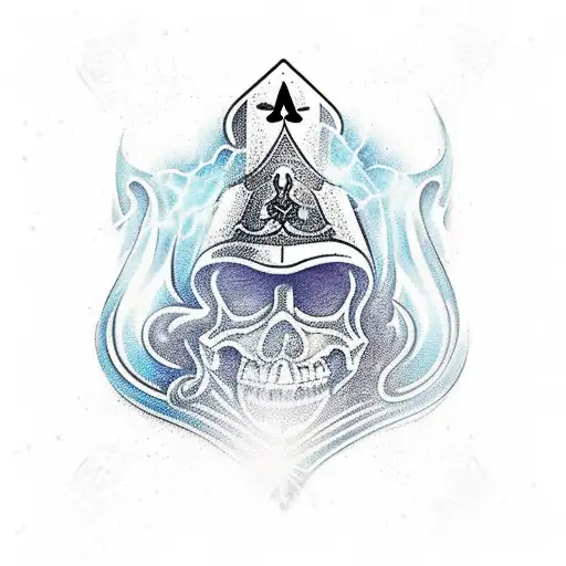Ace of Spades tattoo design idea