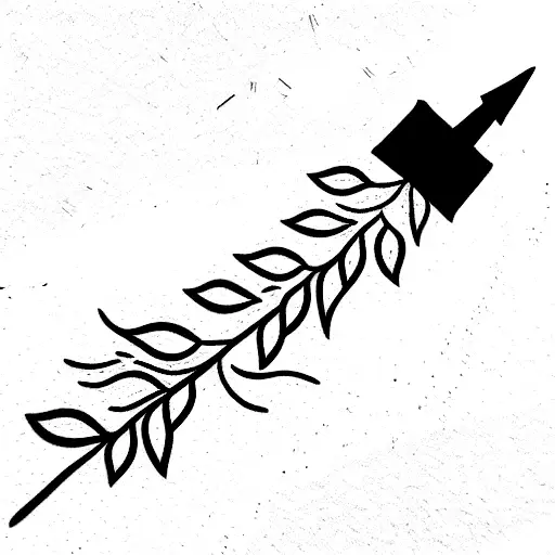 The Road Not Taken tattoo design idea