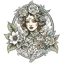 Chloe tattoo design idea