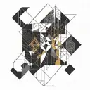 signature incorporated into the design  tattoo design idea