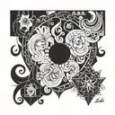 abba tattoo design idea