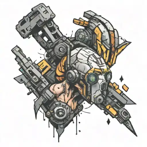 borderlands tattoo design idea