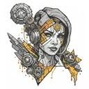 borderlands tattoo design idea