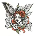 Ashton's whore  tattoo design idea