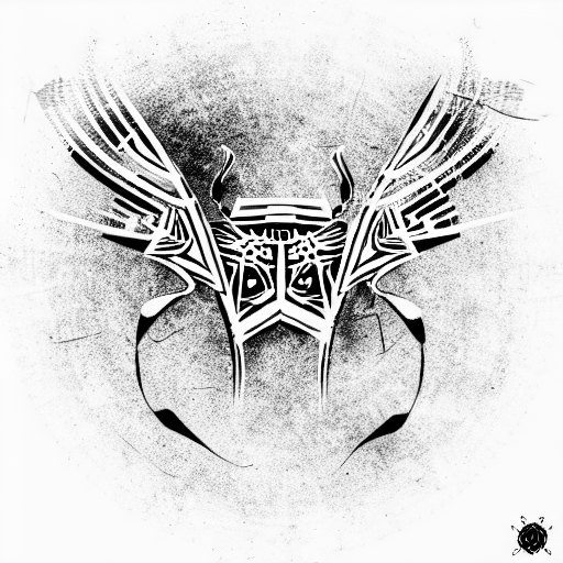 Serbian kosovo warrior bettle tattoo design idea