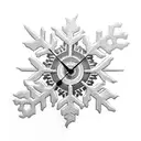 1/3 sun, 1/3 snowflake, 1/3 stone clock tattoo design idea