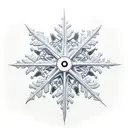 1/3 sun, 1/3 snowflake, 1/3 stone clock tattoo design idea