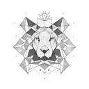 Constellation Leo  tattoo design idea