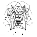 Constellation Leo  tattoo design idea