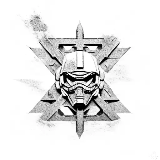 A collage of iconic characters from Call of Duty games in a modern warfare setting tattoo design idea